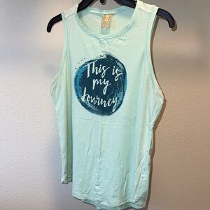 CALIA by Carrie Underwood Mint Green Tank Top